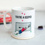 Funny Football Valentine's Mug Mug Of Life & Lemons 