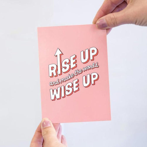 'Rise Up' Postcard Postcard Of Life & Lemons® 