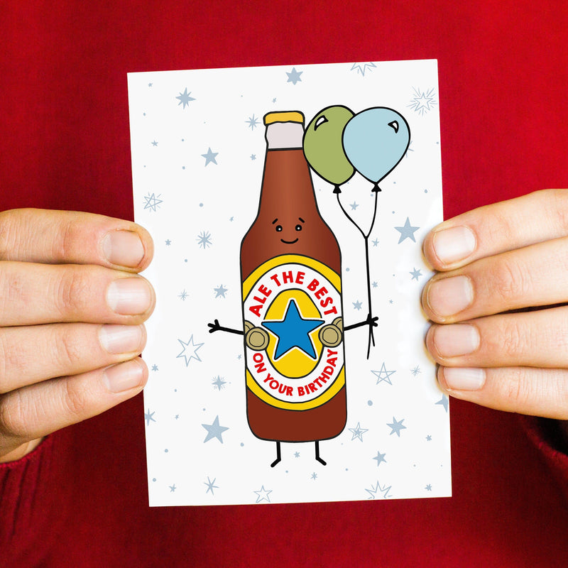 Funny Beer Birthday Card Birthday Cards Of Life & Lemons 