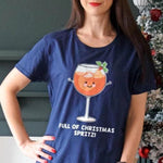 Funny Spritz Christmas T-Shirt T-Shirt Of Life & Lemons 