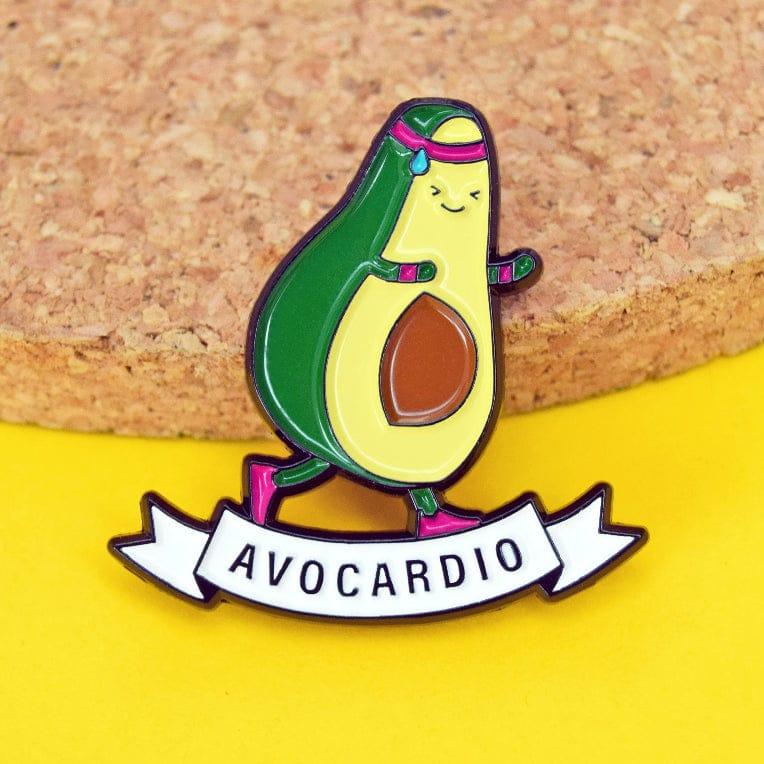 'Avocardio' Enamel Pin Badge Enamel Pin Badge Of Life & Lemons 