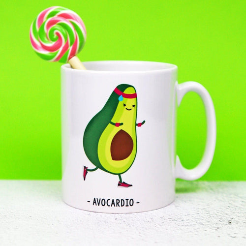 'Avocardio' Mug Mug Of Life & Lemons 