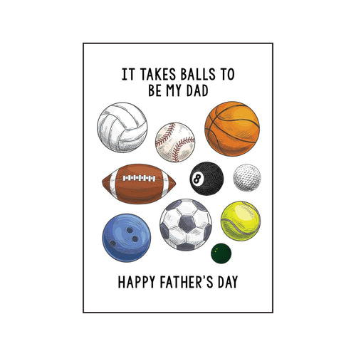 Funny Sports Father's Day Card Cards for Dad Of Life & Lemons 