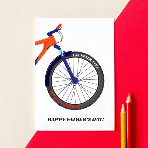 Bicycle Father's Day Card Cards for Dad Of Life & Lemons 