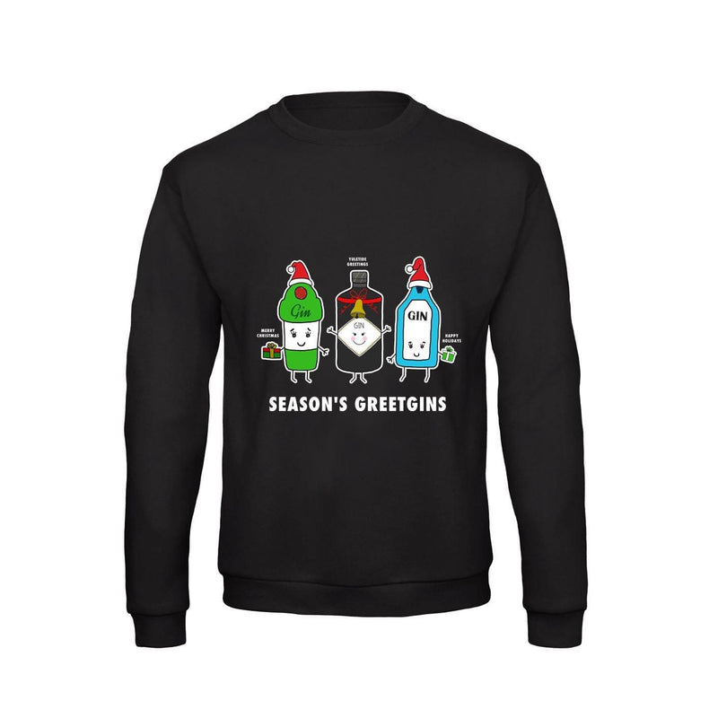 'Season's GreetGINS' Christmas Jumper Sweatshirt Of Life & Lemons 