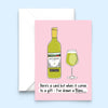 Funny Wine Birthday Card Birthday Cards Of Life & Lemons 