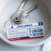 Personalised Boarding Pass Keyring Personalised Keyring Of Life & Lemons 