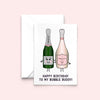 Friendship Prosecco Birthday Card Cards for Friends Of Life & Lemons 