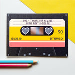 'B-Side Me' Cassette Card for Dad Cards for Dad Of Life & Lemons 