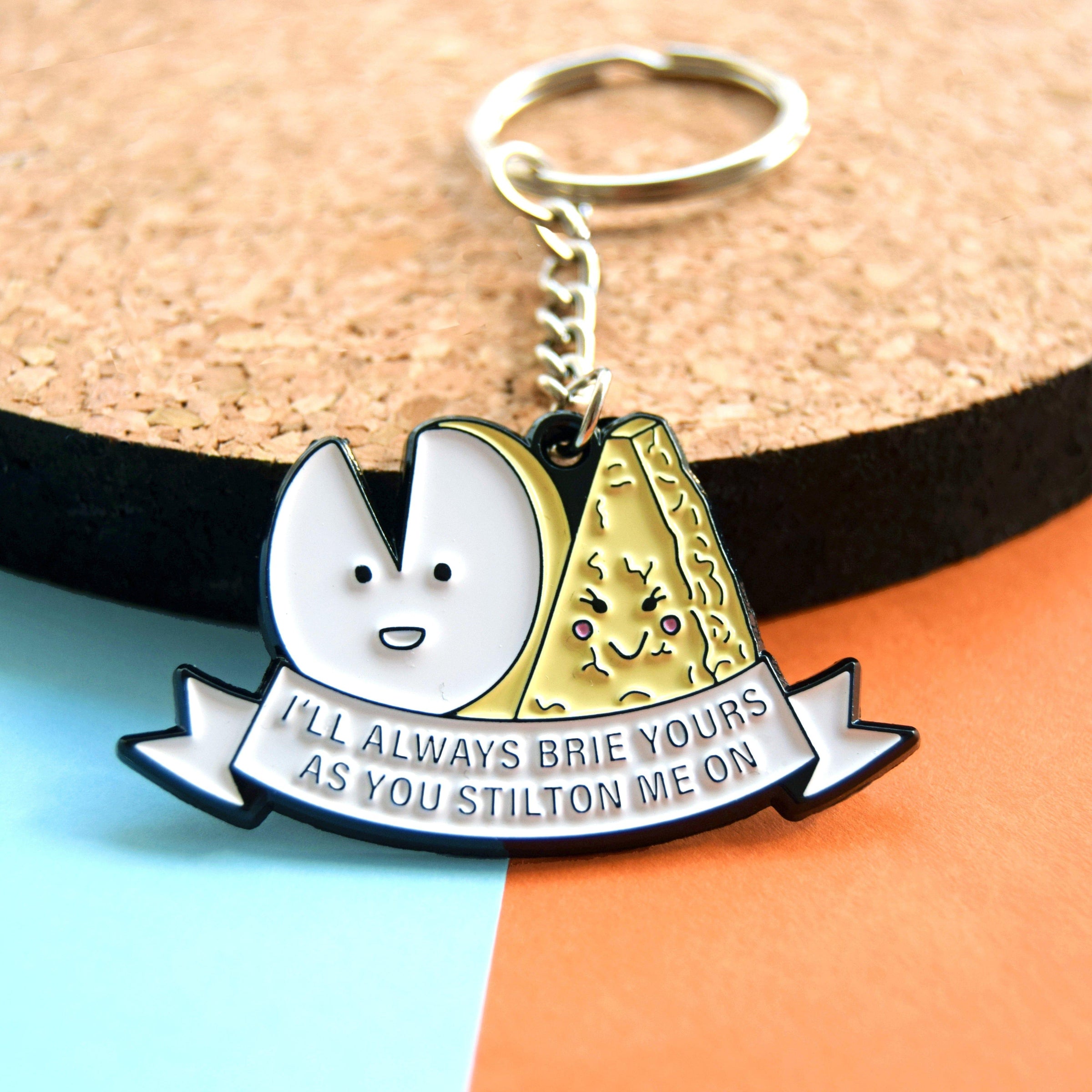 Cheese keyring 2025