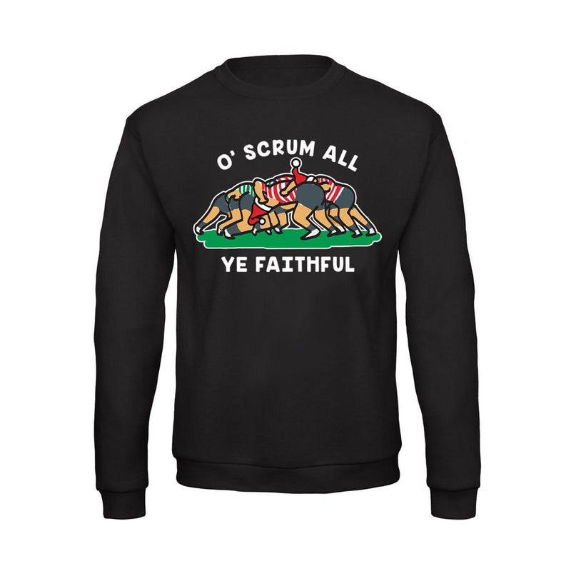 Funny Rugby Unisex Christmas Jumper Sweatshirt Of Life & Lemons 