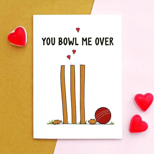 Funny Cricket Valentine's Card Cards for your Other Half Of Life & Lemons 
