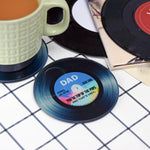 'Top Of The Pops' Glass Coaster For Dad Coaster Of Life & Lemons® 