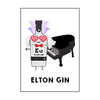 'Elton Gin' Funny Gin Card General Cards Of Life & Lemons 