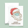 Funny Face Mask Christmas Card Christmas Cards Of Life & Lemons 