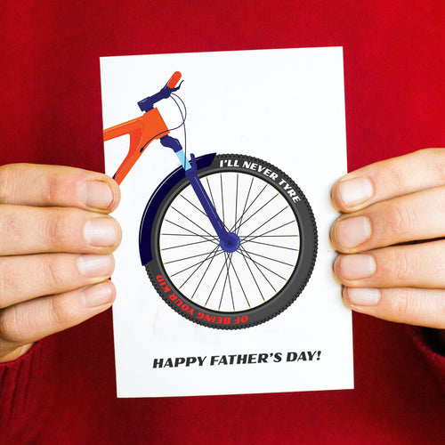 Bicycle Father's Day Card Cards for Dad Of Life & Lemons 