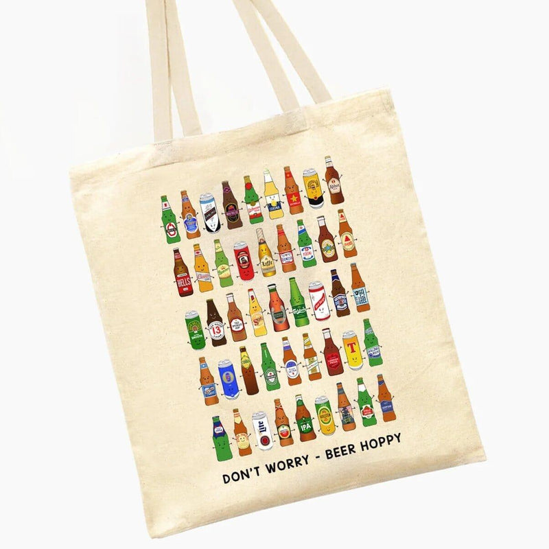 Funny Beer Tote Bag Tote Bag Of Life & Lemons 