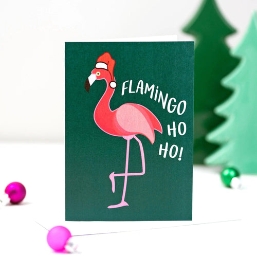 Flamingo Christmas Card Christmas Cards Of Life & Lemons 