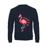 Flamingo Christmas Jumper Sweatshirt Of Life & Lemons 