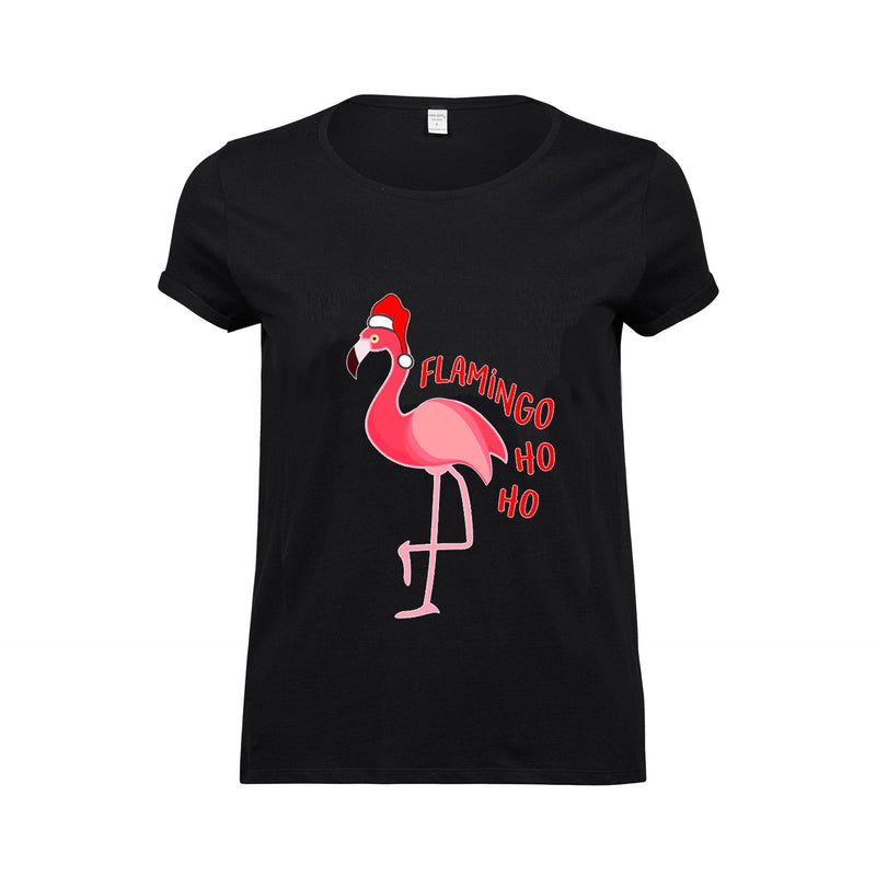 Funny Flamingo Christmas T-Shirt T-Shirt Of Life & Lemons 