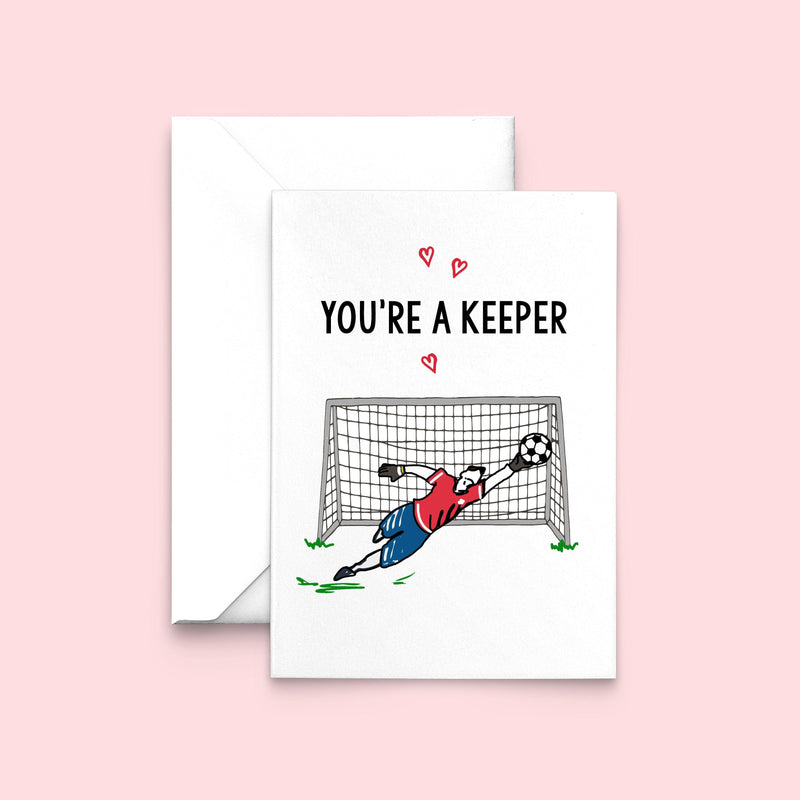 Funny Football Valentine's Card Cards for your Other Half Of Life & Lemons 