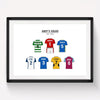 Personalised Football Stag Do Print Personalised Prints Of Life & Lemons 