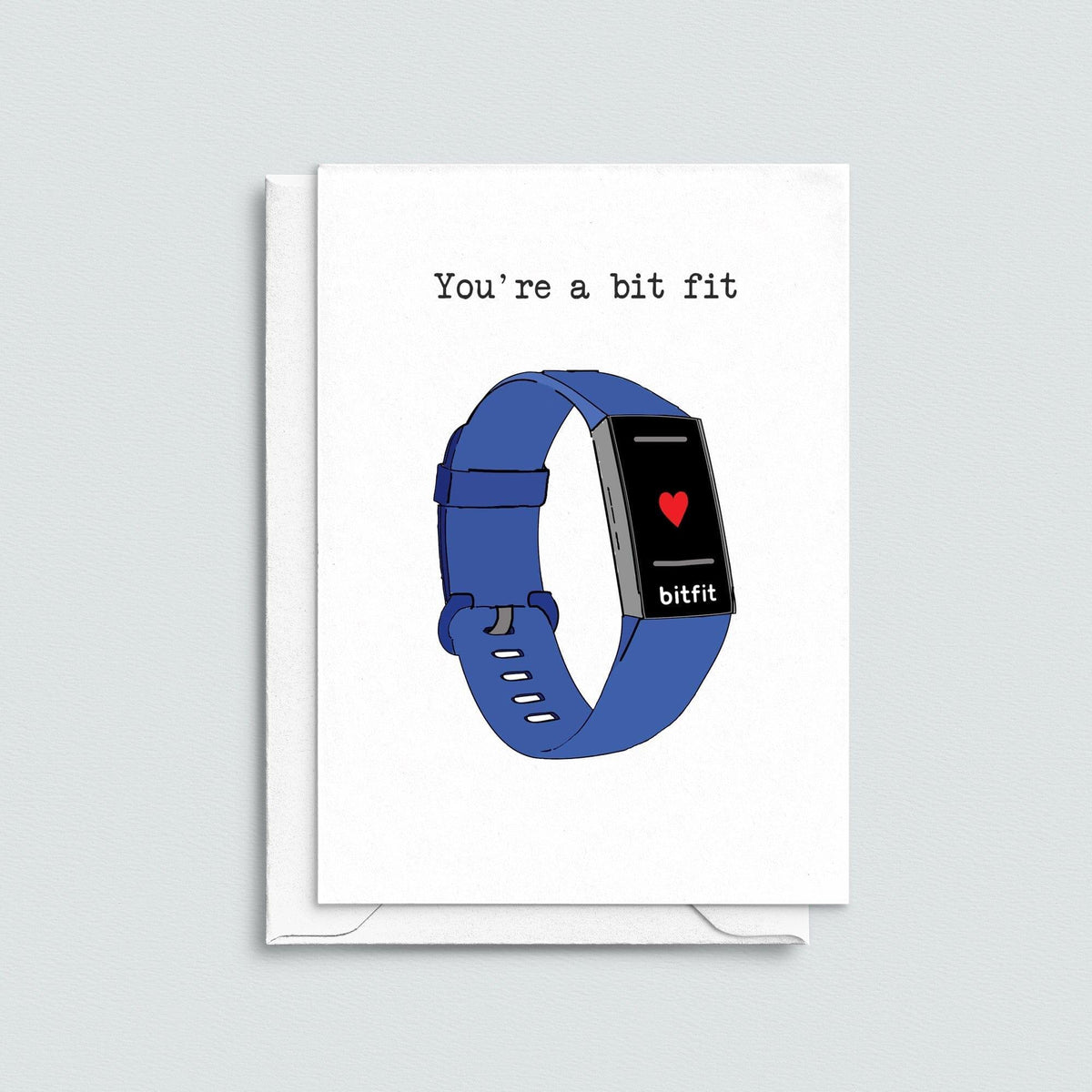 'Bitfit' Funny Card For Partner - Of Life & Lemons®