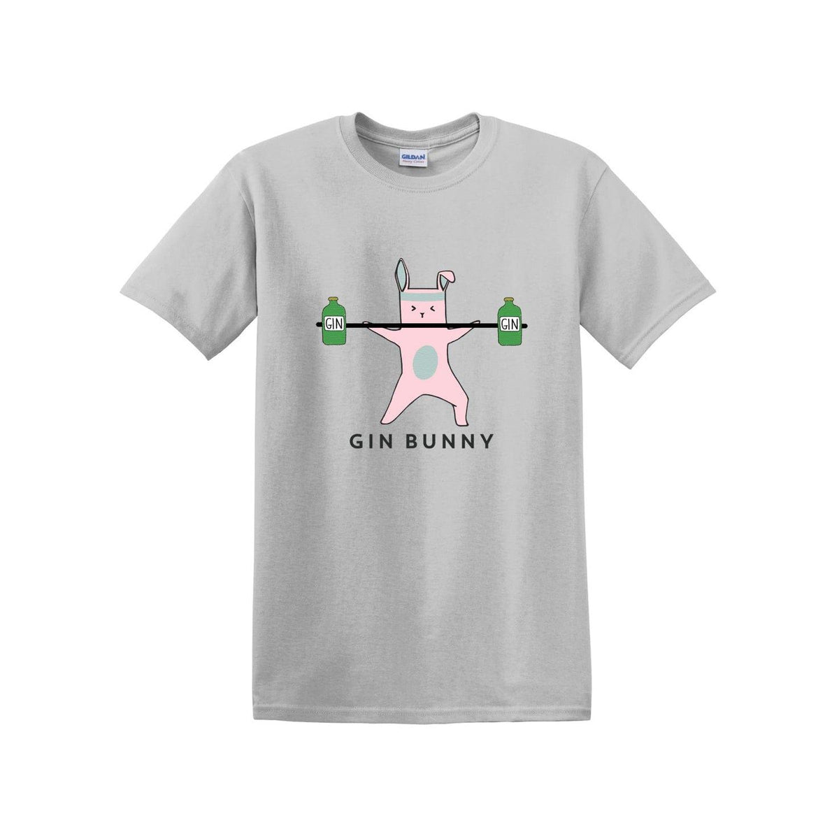'Gin Bunny' Women's T-Shirt T-Shirt Of Life & Lemons 
