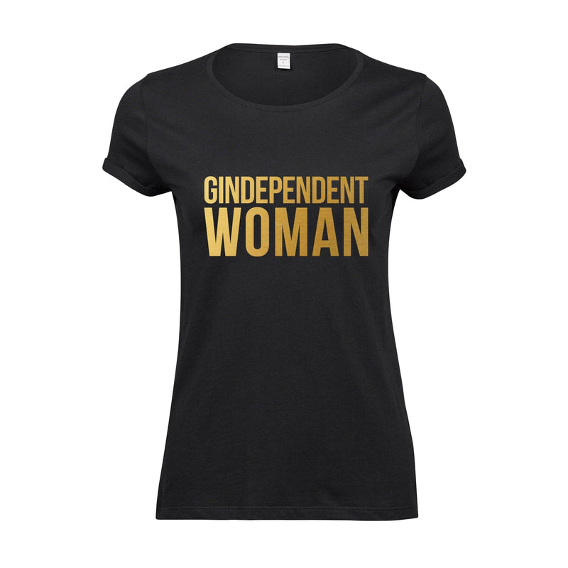 GINdependent Woman T-Shirt T-Shirt Of Life & Lemons 