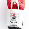 'Gingle Bells' Christmas Tote Bag Tote Bag Of Life & Lemons 