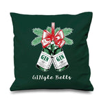 'Gingle Bells' Christmas Cushion Cushion Of Life & Lemons® 