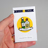 'Gin It Together' Friendship Pin Badge Enamel Pin Badge Of Life & Lemons 