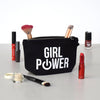 'Girl Power' Small Make Up Bag Make Up Bags Of Life & Lemons 