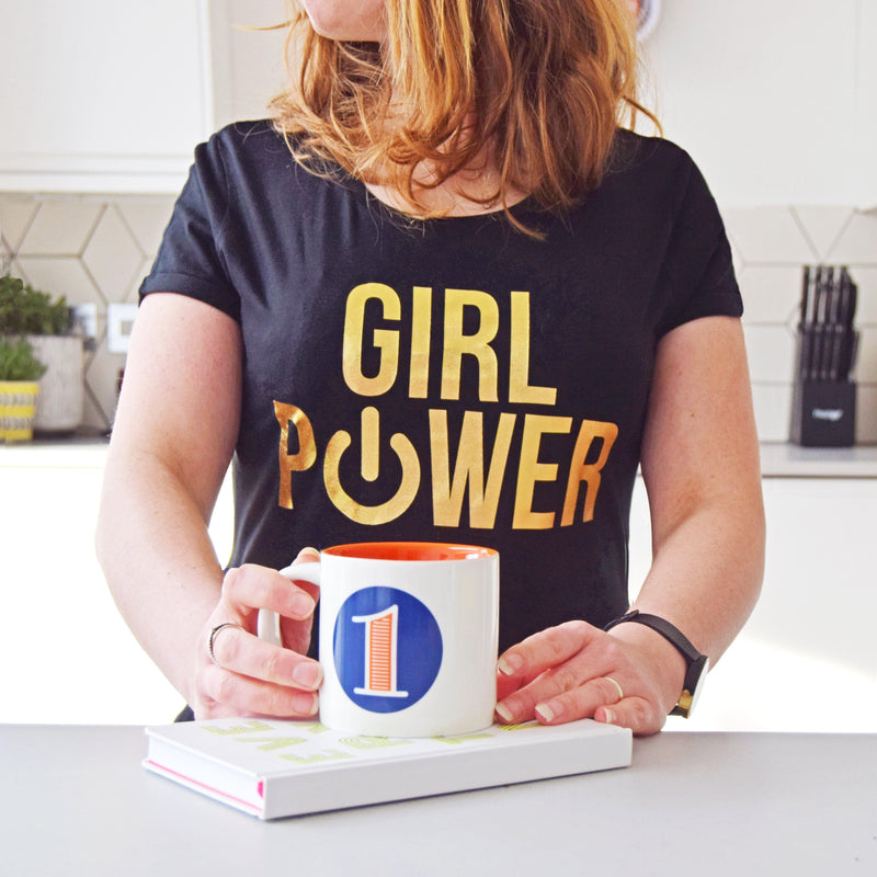 'Girl Power' Women's T-Shirt T-Shirt Of Life & Lemons 