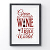 'Given Enough Wine..' Print General Prints Of Life & Lemons 