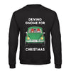 'Driving Gnome For Christmas' Jumper Sweatshirt Of Life & Lemons 