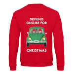 'Driving Gnome For Christmas' Jumper Sweatshirt Of Life & Lemons 