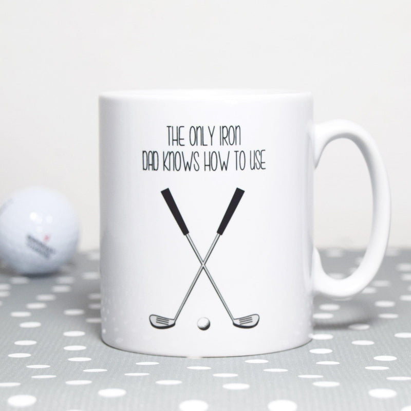 Funny Golf Father's Day Mug Mug Of Life & Lemons 