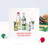 'Good Tonics' Gin Christmas Card Christmas Cards Of Life & Lemons 