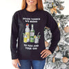 'Good Tonics We Bring' Gin Christmas Jumper Sweatshirt Of Life & Lemons 