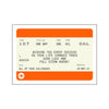 Personalised Good Luck Train Ticket Print Train Ticket Prints Of Life & Lemons 