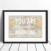 'You Are My Greatest Adventure' Print Map Prints Of Life & Lemons 