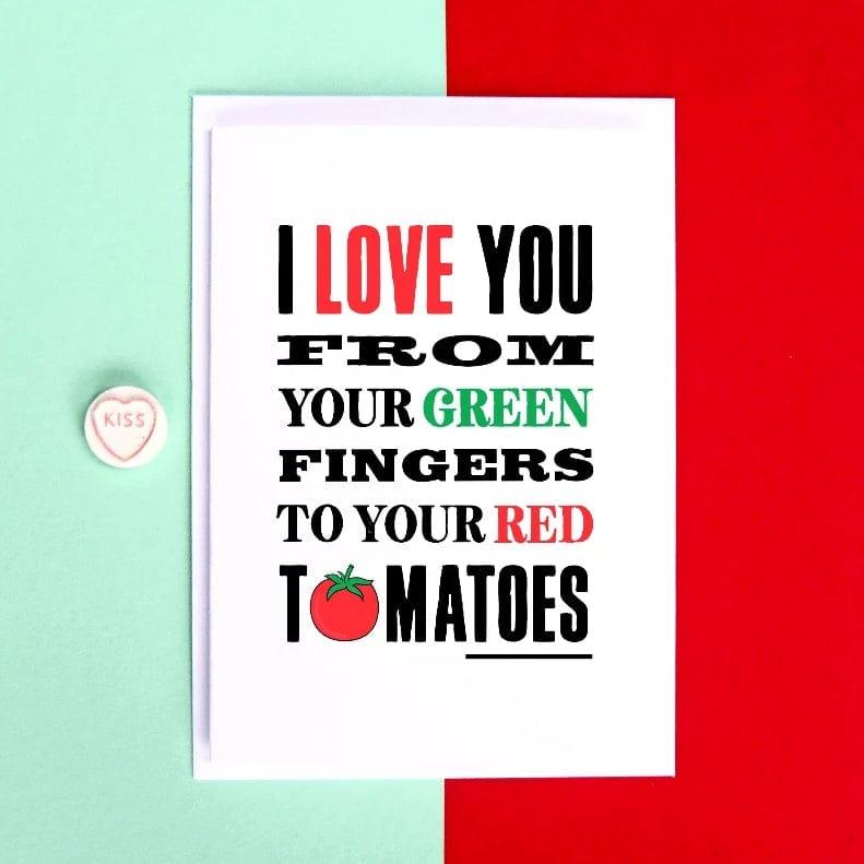Funny Gardening Valentine's Card Cards for your Other Half Of Life & Lemons 