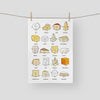 Cheese Lover Tea Towel Tea Towel Of Life & Lemons 