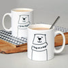 Personalised Bear 'Hug On A Mug' Gift Personalised Mug Of Life & Lemons 