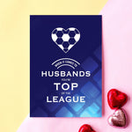 Football Valentine's Card for Husband Cards for your Other Half Of Life & Lemons 