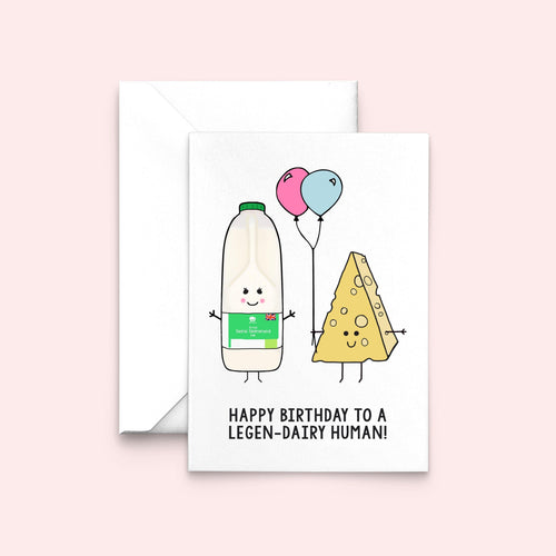 Funny 'Legendairy Human' Birthday Card Birthday Cards Of Life & Lemons 