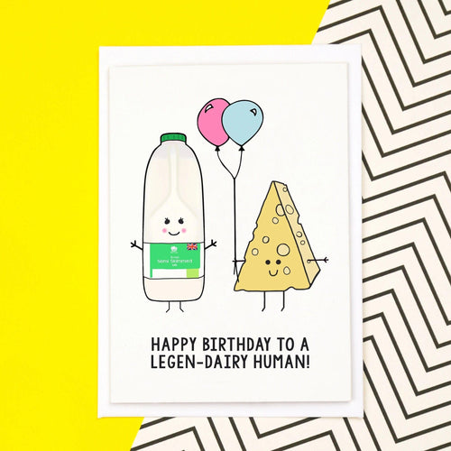 Funny 'Legendairy Human' Birthday Card Birthday Cards Of Life & Lemons 