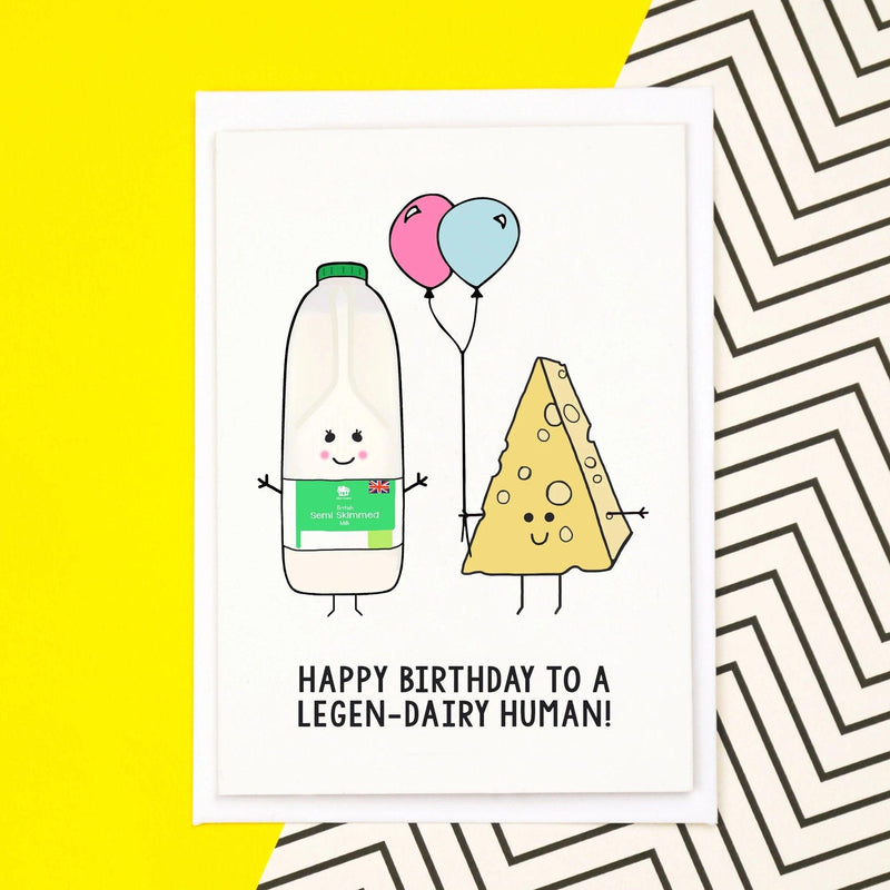 Funny 'Legendairy Human' Birthday Card Birthday Cards Of Life & Lemons 