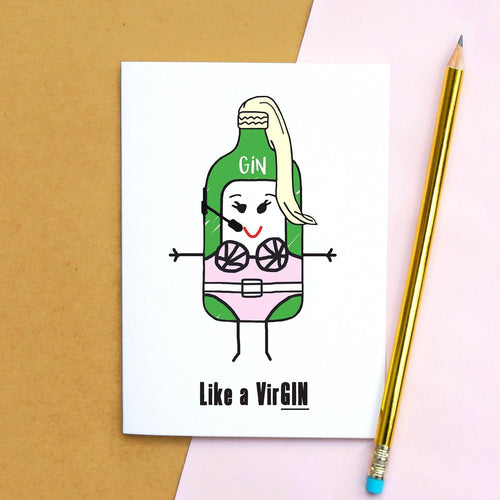 'Like a VirGIN' Funny Card General Cards Of Life & Lemons 